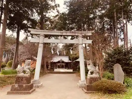 上粕屋神社の鳥居