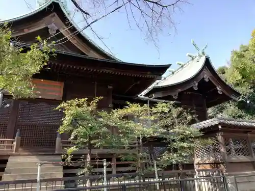 桐ヶ谷氷川神社の本殿・本堂