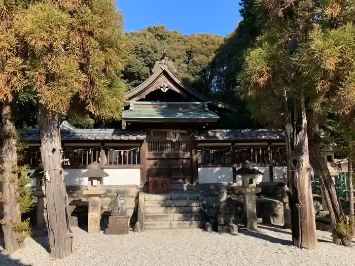 桶狭間神明社の本殿・本堂
