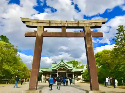 豊國神社の鳥居