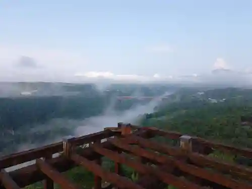 高森神社の景色