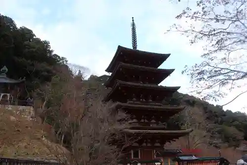 長谷寺の塔