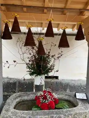 三津厳島神社の手水舎