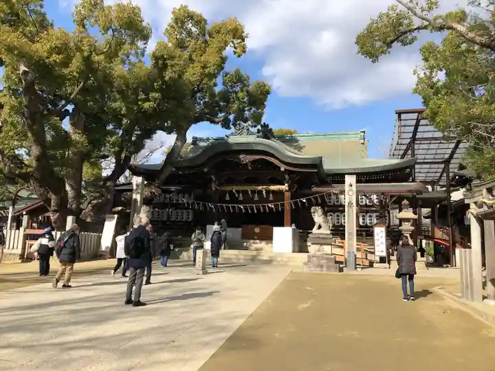 石切劔箭神社の本殿・本堂