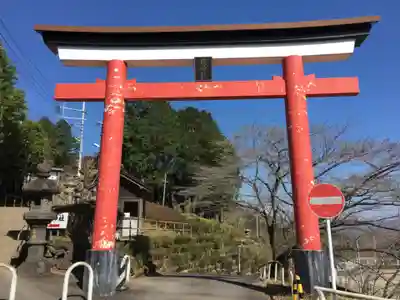 霞神社の鳥居