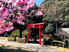 万江阿蘇神社の鳥居