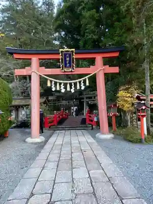 天河大辨財天社の鳥居