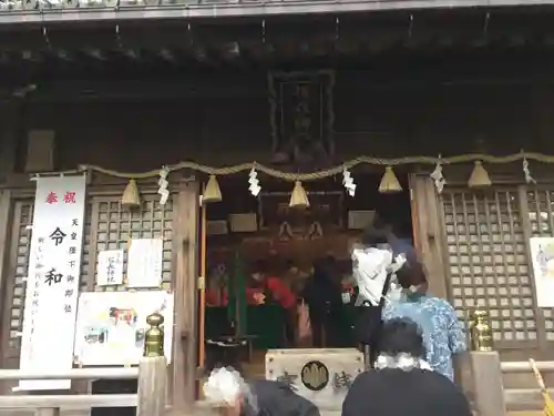 橿森神社の本殿・本堂