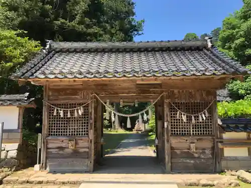 粟鹿神社の山門・神門