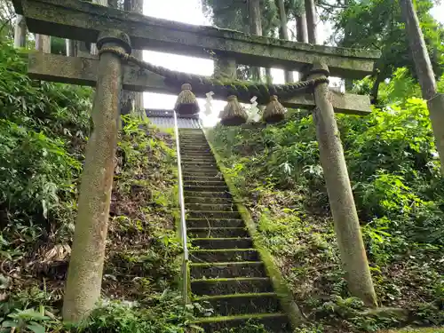 白山神社の鳥居