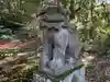 櫃狹神社の狛犬
