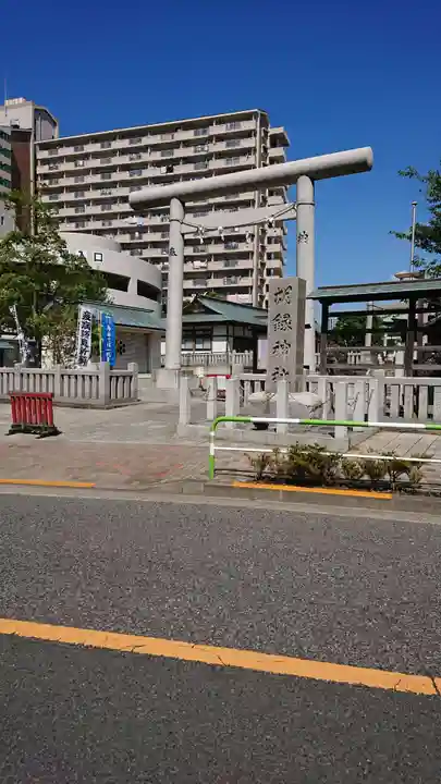 胡録神社の鳥居