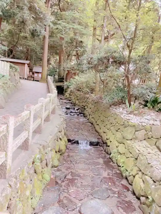 枚岡神社の庭園