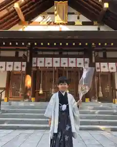 新琴似神社の七五三参(2021年10月30日(土) 13時23分51秒投稿)