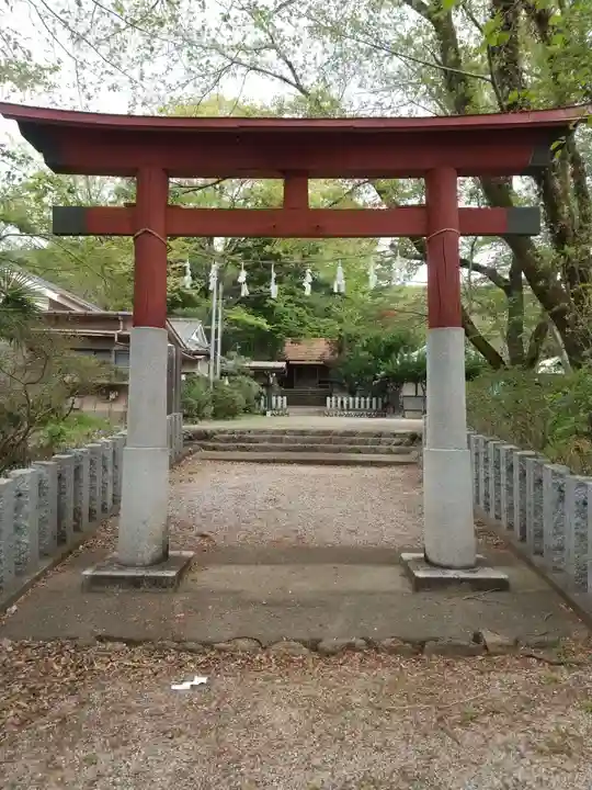 越生神社の鳥居