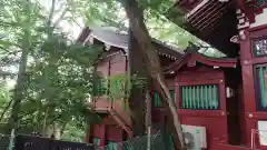 駒繋神社の本殿