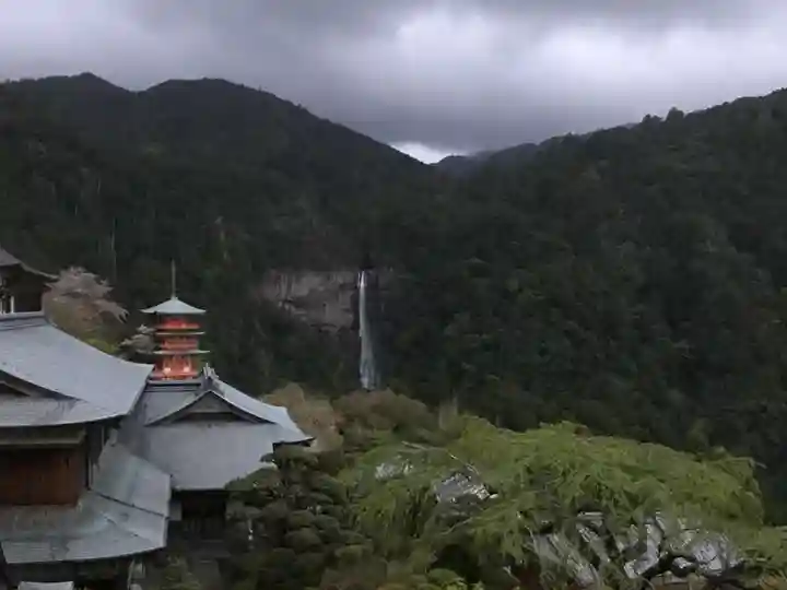 青岸渡寺の景色