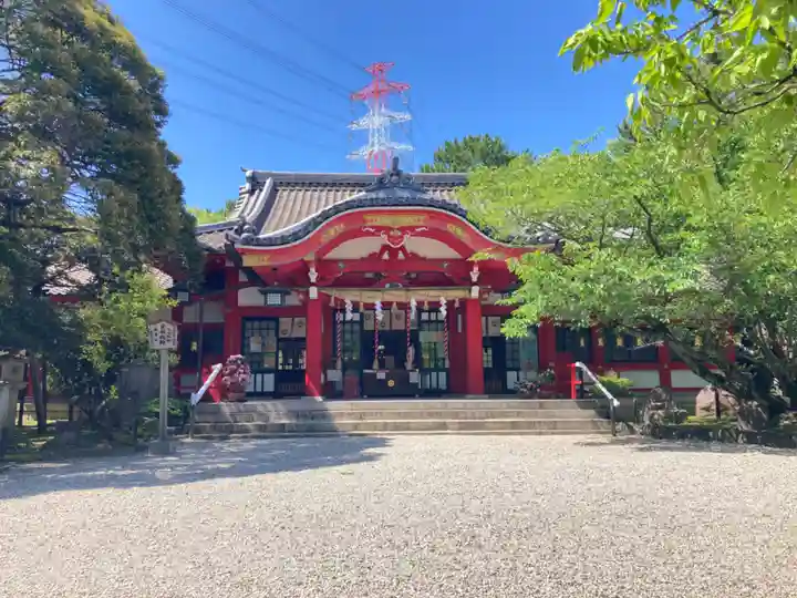 市原稲荷神社の本殿・本堂