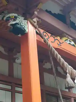 山中八幡宮の芸術