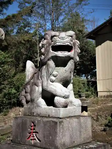 東明神社の狛犬