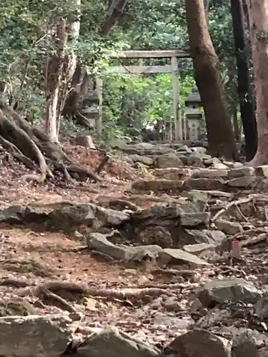 伊射波神社の鳥居