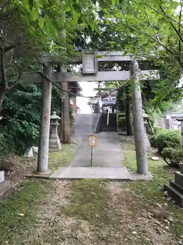 机﨑神社の鳥居