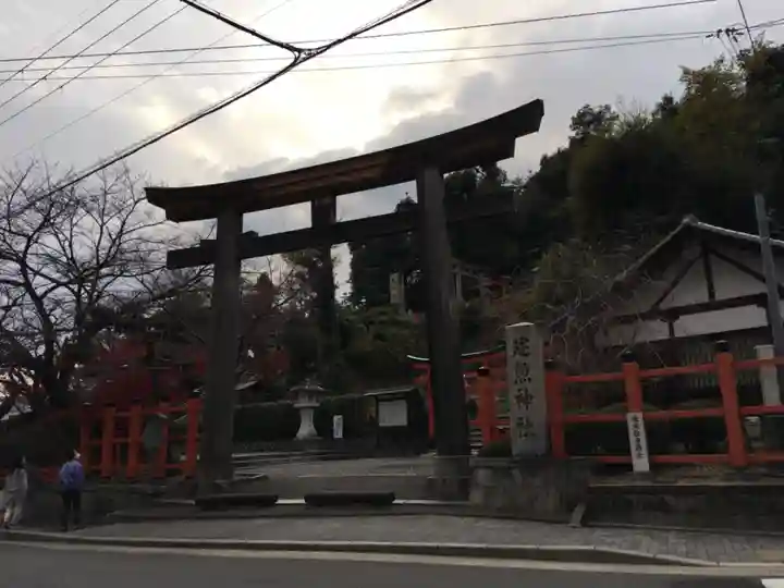 建勲神社の鳥居