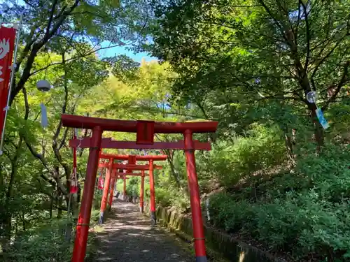 岐阜稲荷山本社の鳥居