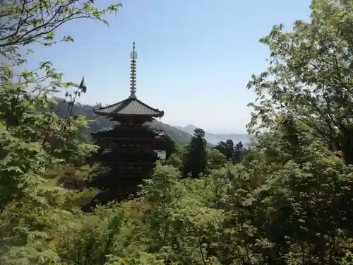 成相寺の景色