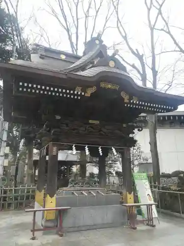 大國魂神社の手水舎