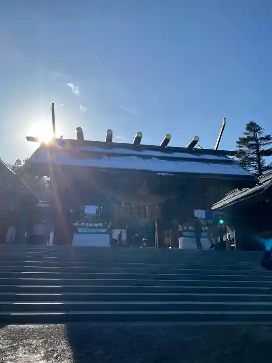 北海道神宮の山門・神門