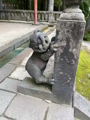 岩木山神社の狛犬