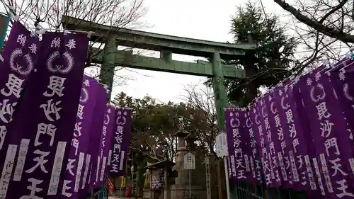 朝護孫子寺の鳥居