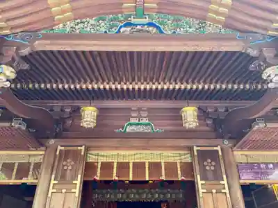 湯島天満宮の本殿・本堂