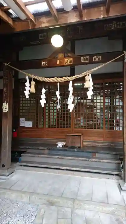 山桜神社の本殿・本堂