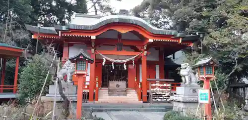 自由が丘熊野神社の本殿・本堂