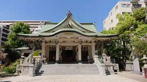 難波八阪神社の本殿