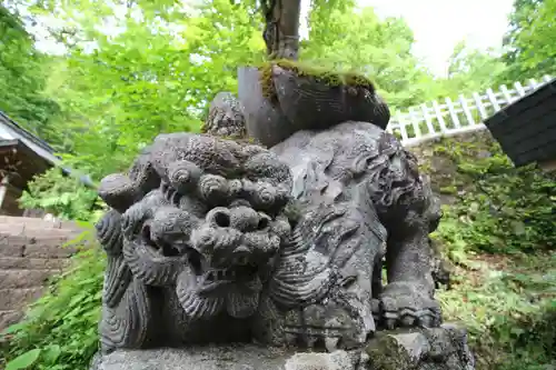 戸隠神社奥社の狛犬