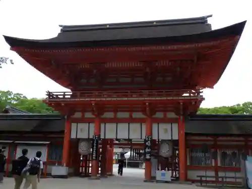 賀茂御祖神社（下鴨神社）の山門・神門