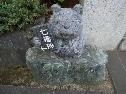 中野沼袋氷川神社の狛犬