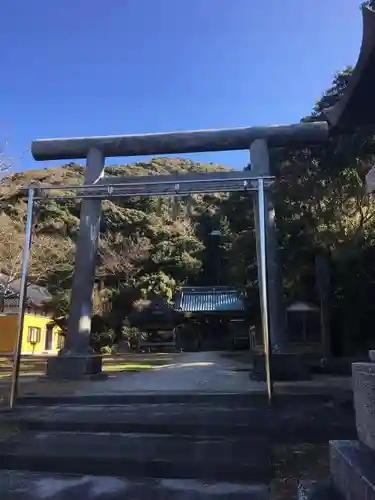 洲崎神社の鳥居