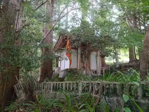 修験道社の本殿・本堂