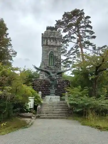 宮城縣護國神社の塔
