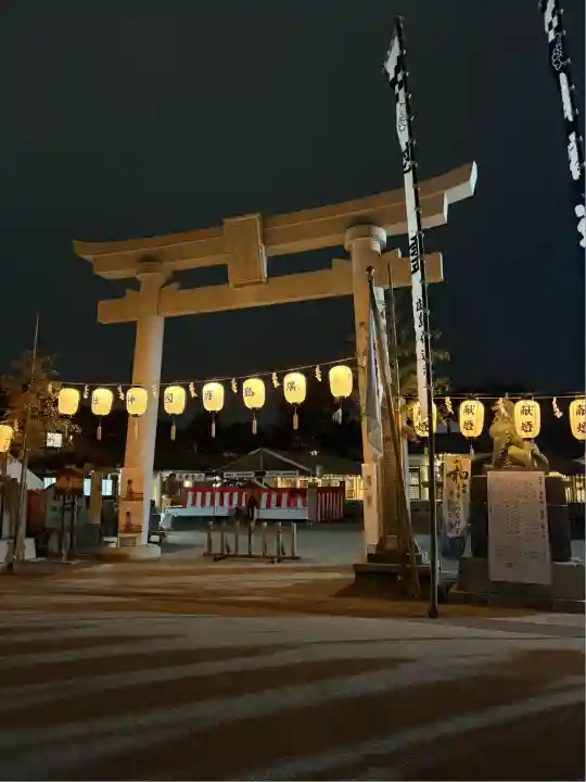 廣島護國神社の鳥居
