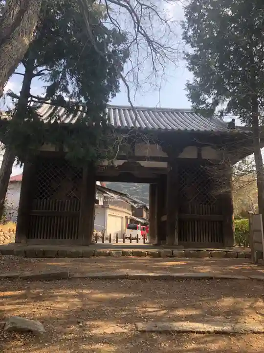 太山寺の山門・神門