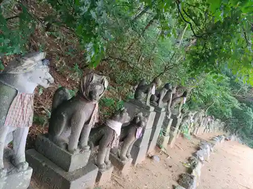 高山稲荷神社の狛犬