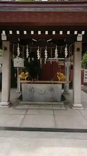 富岡八幡宮の手水舎