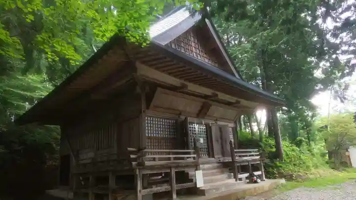 戸隠神社火之御子社の本殿・本堂