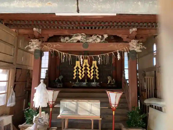 上諏訪神社の本殿・本堂