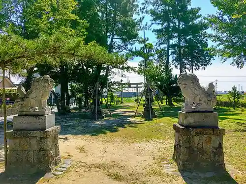 八幡社（東保八幡社）の狛犬